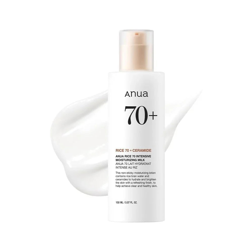 Anua Rice 70 Intensive Moisturizing Milk 150ML – Deep Hydration & Radiance