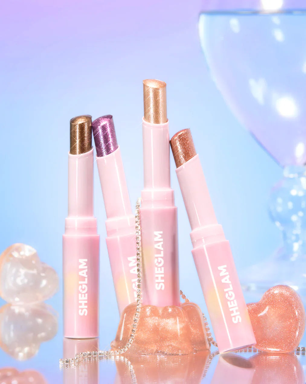 SHEGLAM Crystal Jelly Glaze Stick – Ultra-Shiny Hydrating Lip & Cheek Glow