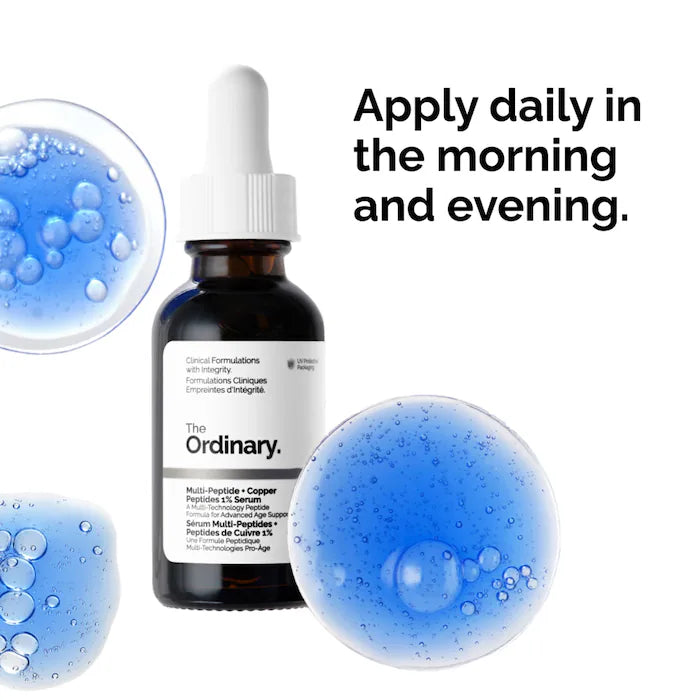The Ordinary Buffet + Copper Peptides 1% 30ml | Anti-Aging, Firming & Skin Renewal Serum