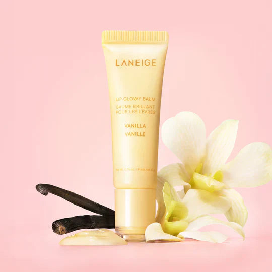LANEIGE Lip Glowy Balm Trio Set – Hydrating & Nourishing Lip Care
