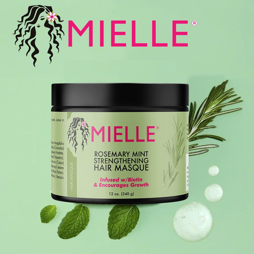 Mielle Rosemary Mint Hair Masque | Strengthen & Deep Condition Hair