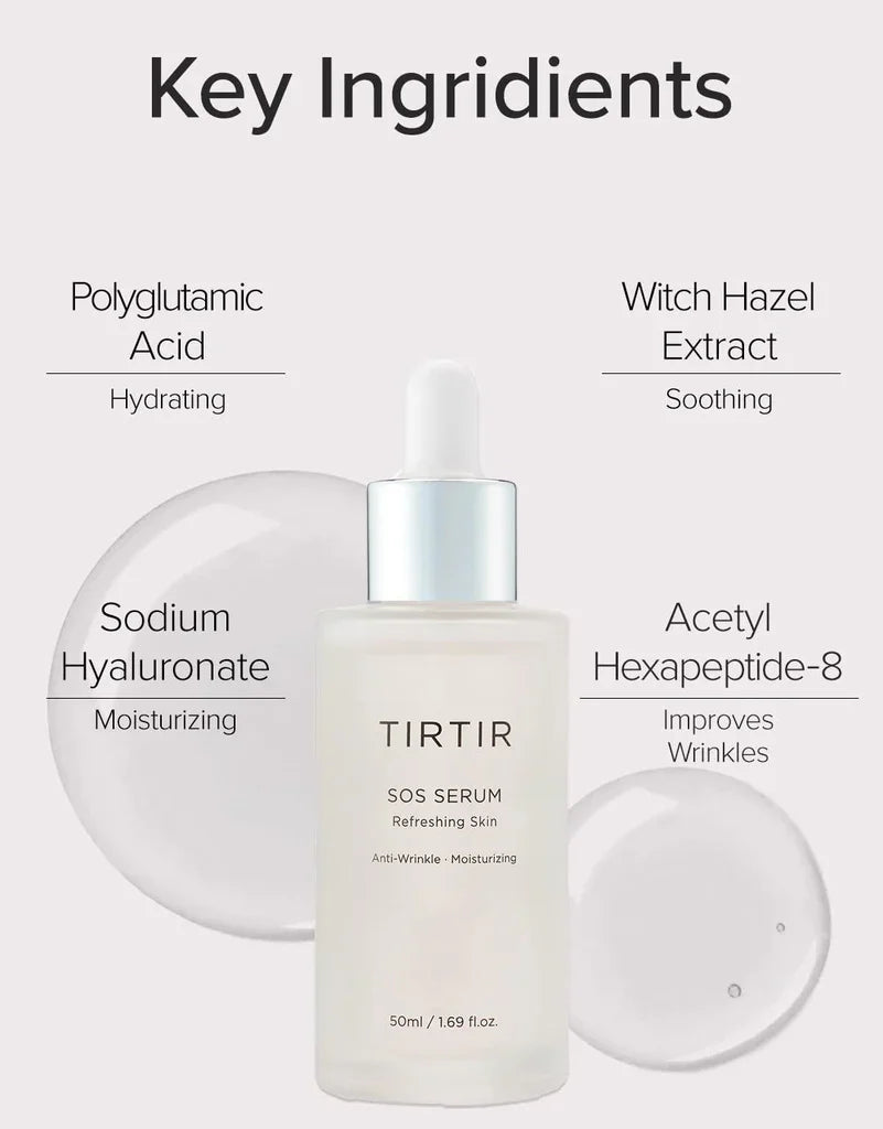 TIR TIR SOS Serum – Anti-Wrinkle & Moisturizing-50ml