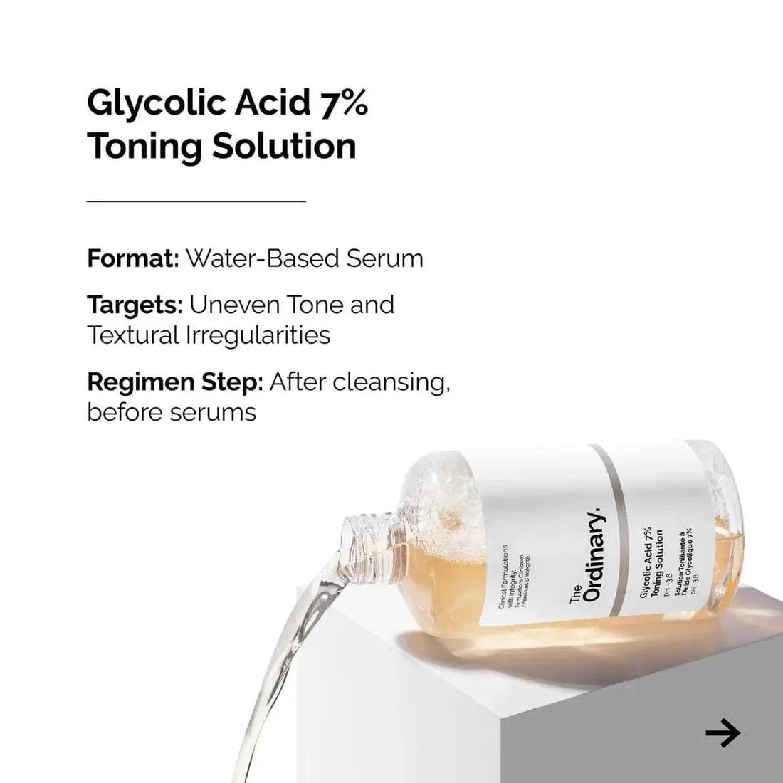 The Ordinary Glycolic Acid 7% Toning Solution-240ML