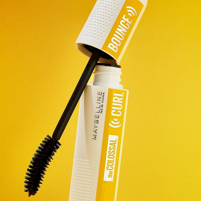 Maybelline The Colossal Curl Bounce Mascara 01 Very Black 10ml – Long-lasting Volume & Curl